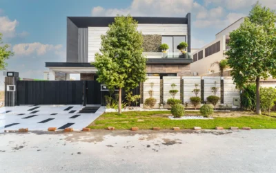 Ide desain rumah dua lantai sederhana dengan gaya minimalis modern
